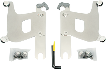 2320-0098- MEMPHIS SHADES Bullet Trigger Lock Mounting Kit - Covered Forks - Without Lightbar MEK1975