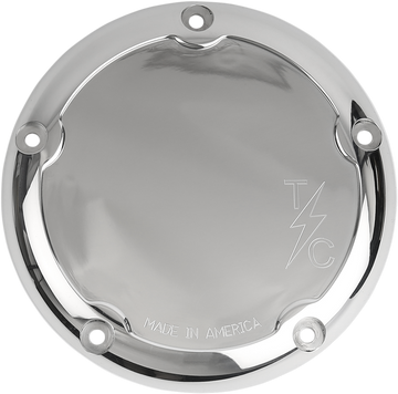 1107-0588 - THRASHIN SUPPLY CO. Derby Cover - Polished - Dished TSC-3011-2