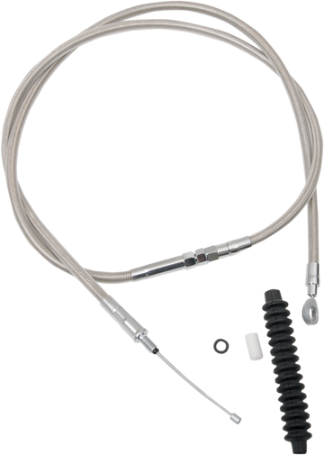 0652-1482 - DRAG SPECIALTIES Clutch Cable - Braided 5322303HE