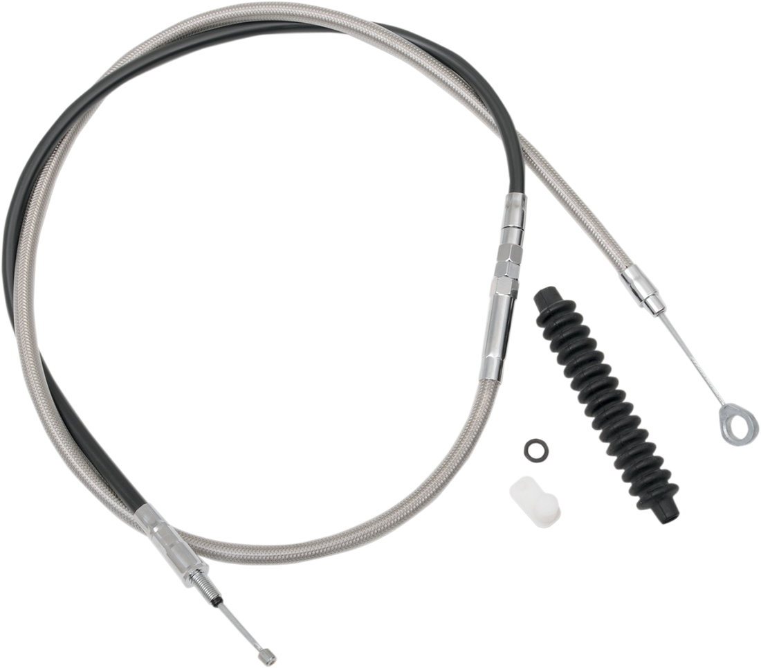 0652-1490 - DRAG SPECIALTIES Clutch Cable - Braided 5322400HE