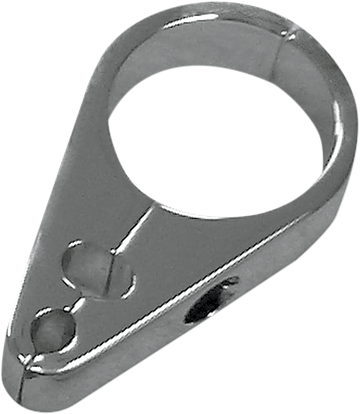 DRAG SPECIALTIES Cable Clamp - Throttle/Idle/Brake - 1-1/8" - Chrome 0658-0036