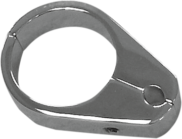 DRAG SPECIALTIES Cable Clamp - Single Throttle/Idle - 1-1/8" - Chrome 0658-0038