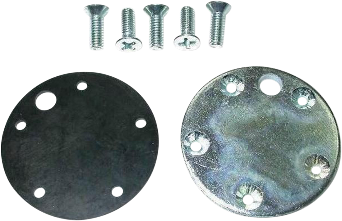 0703-0735 - DRAG SPECIALTIES Replacement Blockoff Plate with Gasket - EFI 012912