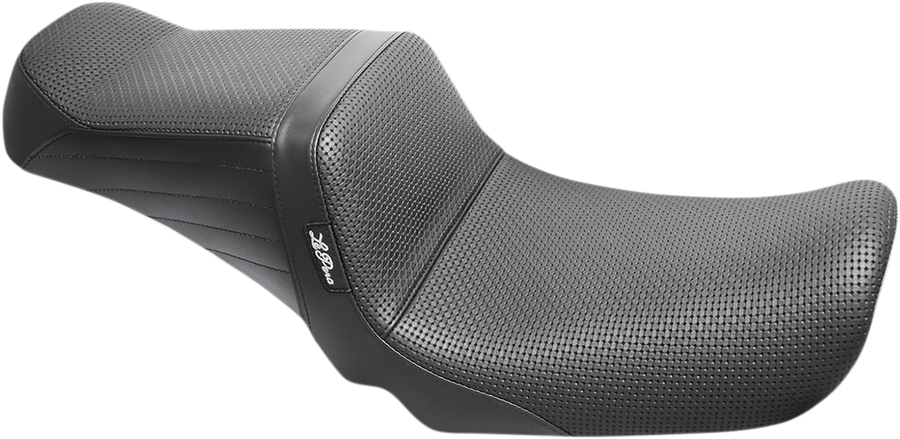 0803-0642 - LE PERA Tailwhip Seat - Basketweave - Black - FXD '06-'17 LK-581BW