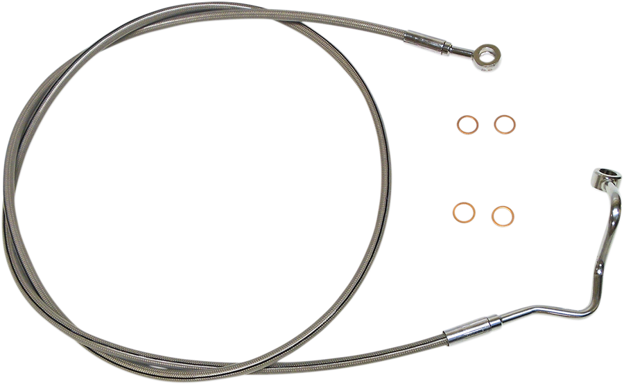 1741-5900 - MAGNUM Brake Line - Upper - ABS - Stainless Steel SSC1415-73