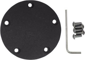 0940-1241 - DRAG SPECIALTIES Points Cover - Black 30-0170AWB