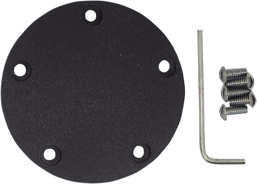 0940-1241 - DRAG SPECIALTIES Points Cover - Black 30-0170AWB
