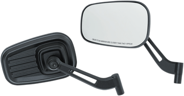 0640-1385 - KURYAKYN Mirrors - Black 6655