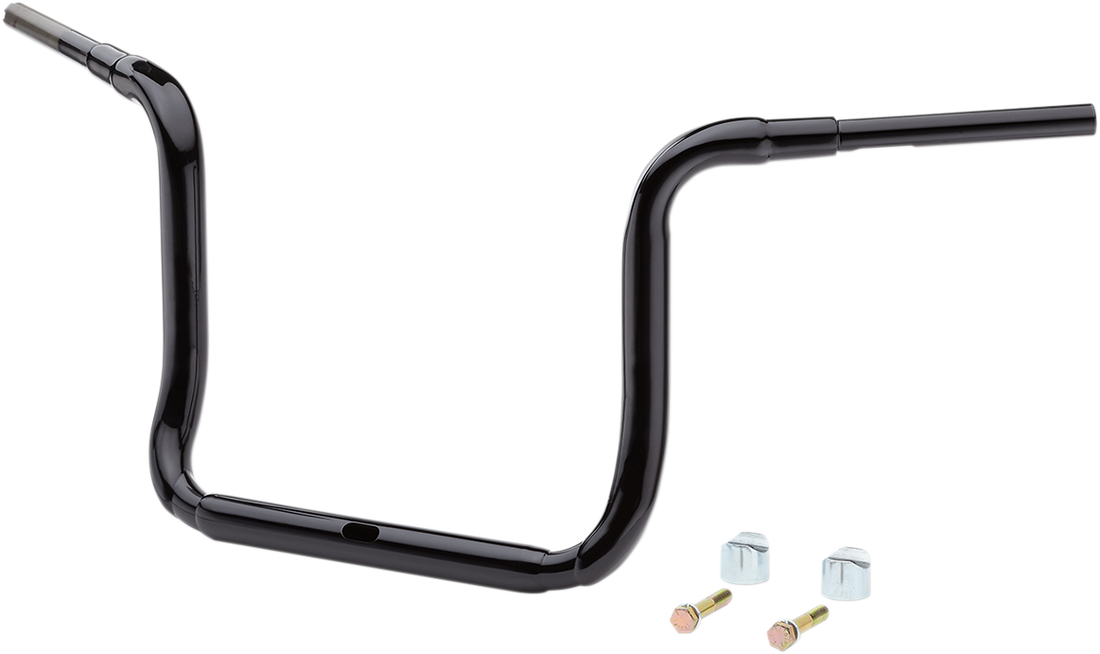 0601-5104 - LA CHOPPERS Handlebar - Grande Traditional Ape Hanger - 14" - Black LA-7323-14B