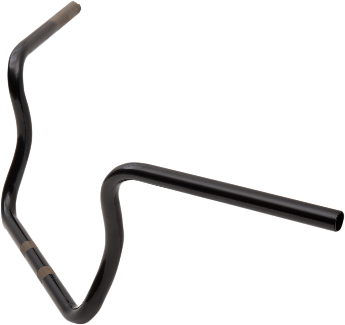 0601-5040 - DRAG SPECIALTIES Handlebar - Ape Hanger - 10" - Gloss Black 0601-5040