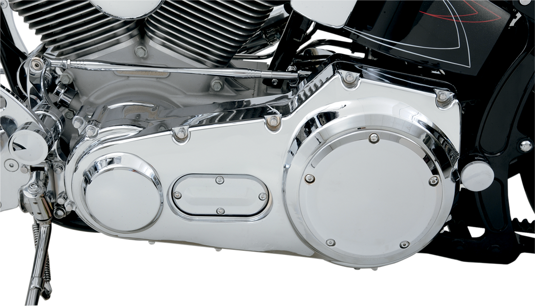 1107-0036 - DRAG SPECIALTIES Outer Primary Cover - Chrome - '99-'06 Softail 11-0296K