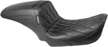 0803-0638 - LE PERA Kickflip Seat - Diamond - Black - FXD '04-'05 LF-591DM