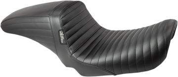 0803-0640 - LE PERA Kickflip Seat - Pleated - Black - FXD '04-'05 LF-591PT