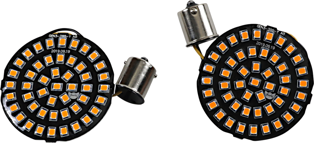 2020-1809 - DRAG SPECIALTIES Bullet-Style Turn Signal Insert - Amber DS-300-A-1156