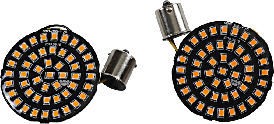2020-1809 - DRAG SPECIALTIES Bullet-Style Turn Signal Insert - Amber DS-300-A-1156