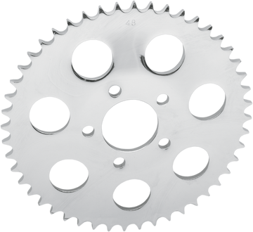 DRAG SPECIALTIES Rear Sprocket - Chrome - Dished - 48 Tooth 16424P