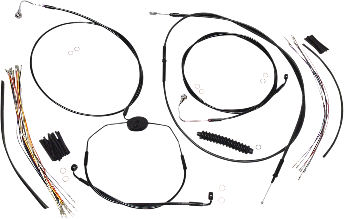 0662-0669 - MAGNUM Control Cable Kit - XR - Black 486321