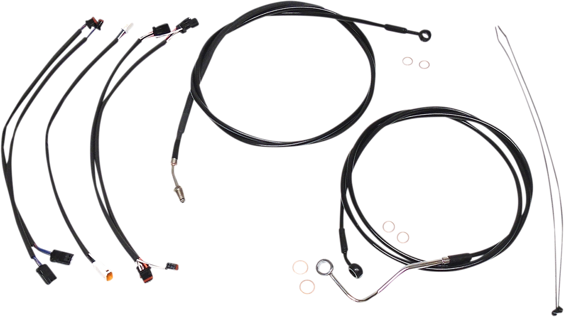 0662-0673 - MAGNUM Control Cable Kit - XR - Black 486421