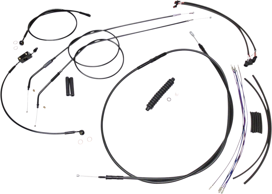 0662-0685 - MAGNUM Control Cable Kit - XR - Black 486672