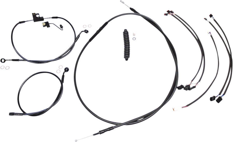 0662-0697 - MAGNUM Control Cable Kit - XR - Black 486901