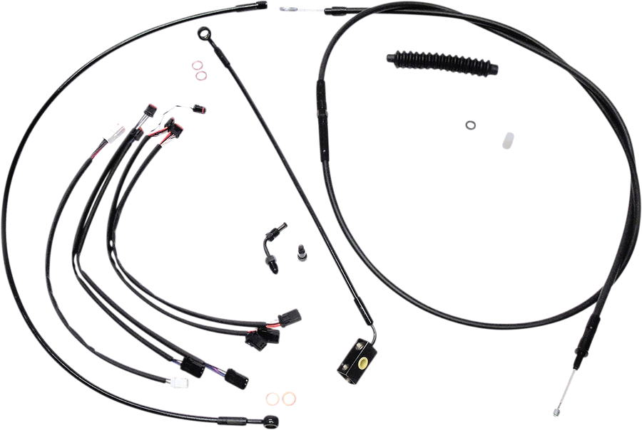 0662-0702 - MAGNUM Control Cable Kit - XR - Black 486942