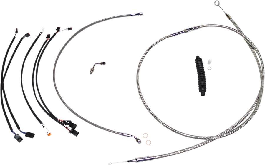 0662-0707 - MAGNUM Control Cable Kit - XR - Stainless Steel/Chrome 589962