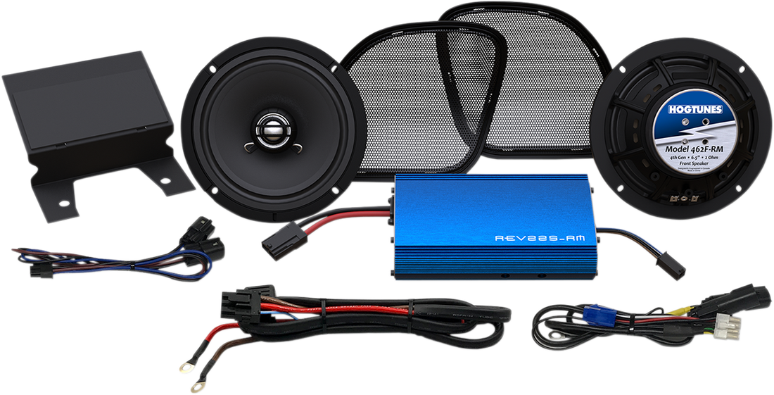 4405-0610 - HOGTUNES Front Speaker Kit - 225-Watt Amp G4 RG KIT-RM