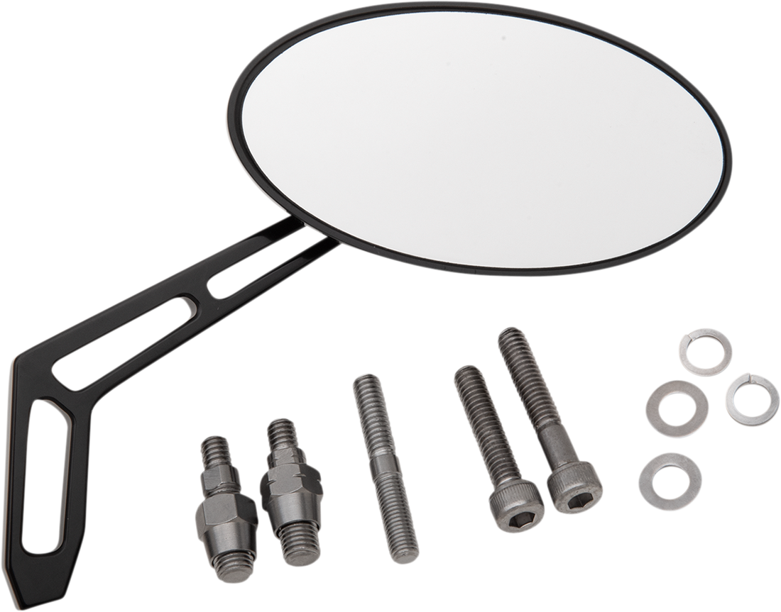 0640-1438 - PRO-ONE PERF.MFG. Mirror - Black - Right 102321AB