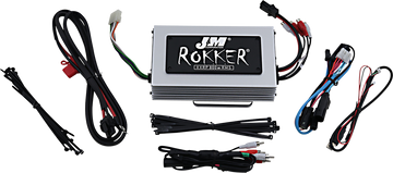 4405-0638 - J & M 800w 4-Channel Rokker Amplifier - '15+ FLTR JAMP-800HR15RCP