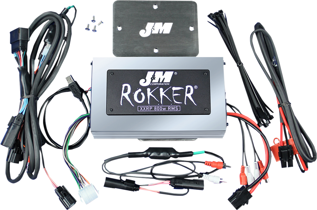 4405-0672 - J & M 800w 4-Channel Rokker Amplifier - '16+ FLTRU JAMP-800HR16ULP