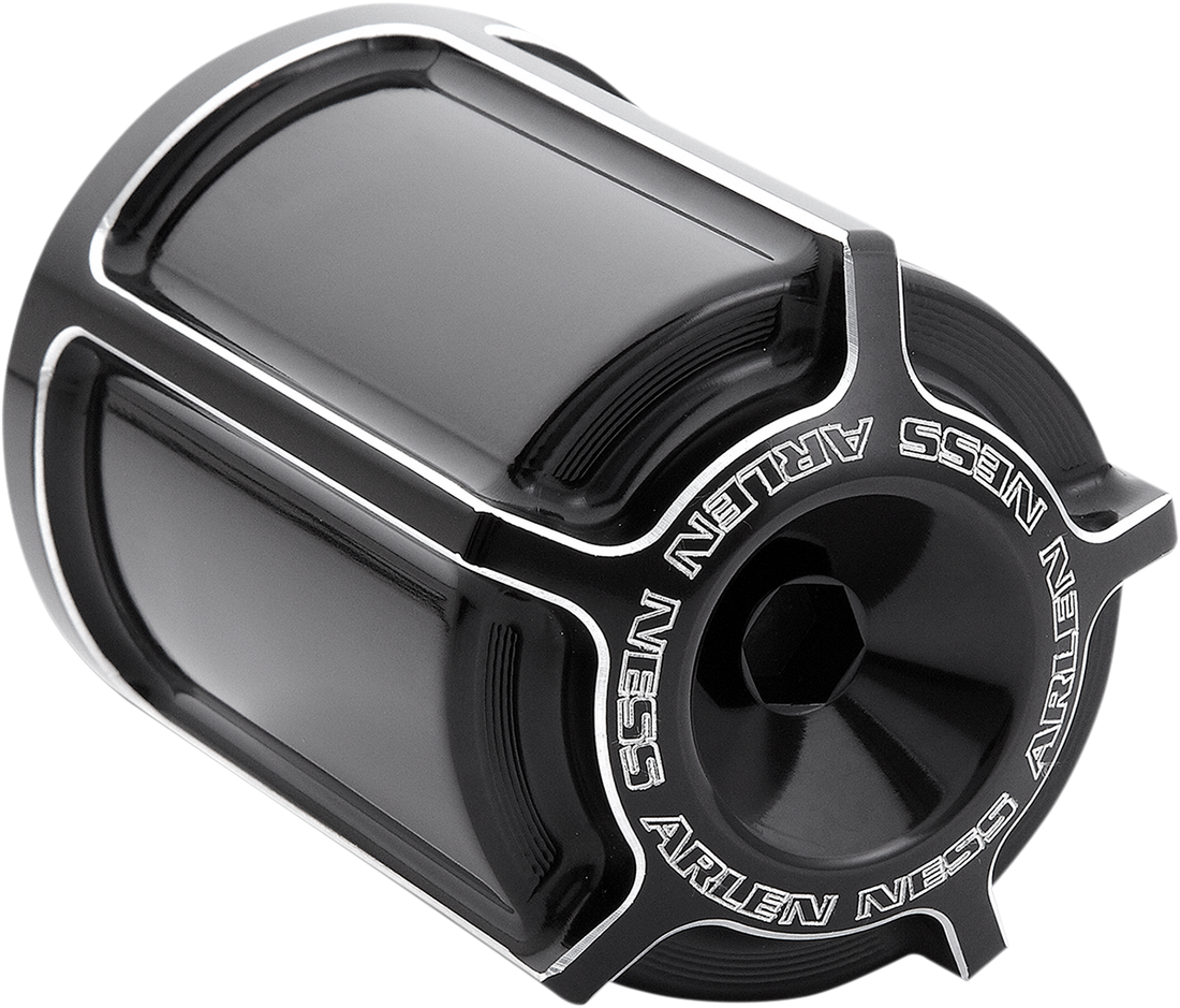 0712-0430 - ARLEN NESS Beveled Oil Filter - Black 03-463