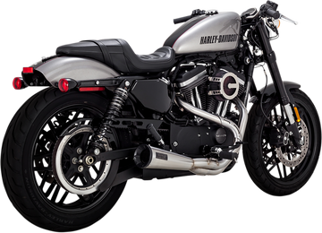 1800-2466 - VANCE & HINES 2:1 Stainless Steel Exhaust for XL 27627