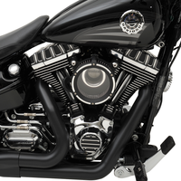 0928-0087 - ARLEN NESS Deep Cut Pushrod Covers - Black 03-631
