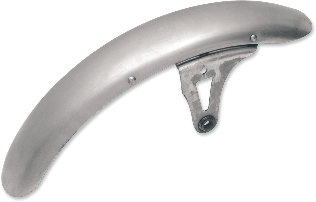 1401-0191 - DRAG SPECIALTIES Front Fender - Raw - Steel 090506