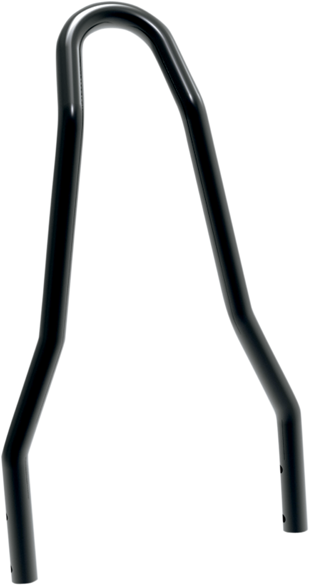 1501-0412 - DRAG SPECIALTIES Round Tapered Sissy Bar - Black - 13" 50263817