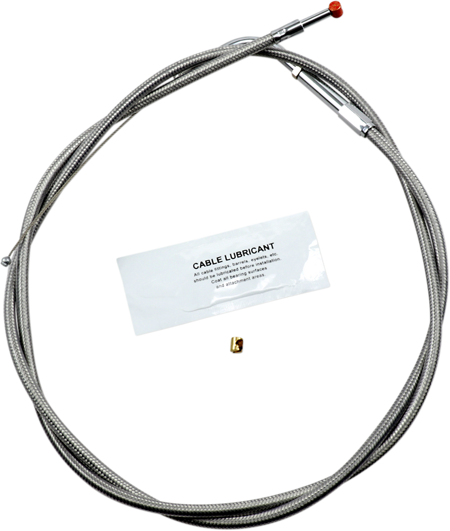 0650-1104 - BARNETT Throttle Cable - +8" - Stainless Steel 102-30-30016-8