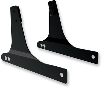 DRAG SPECIALTIES Side Plates - Black 50263840