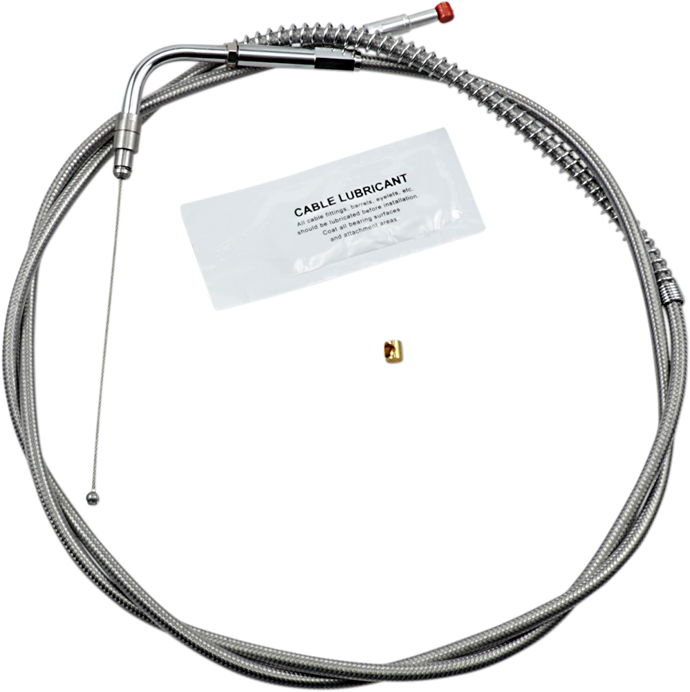 0650-1118 - BARNETT Throttle Cable - +12" - Stainless Steel 102-30-30020-12