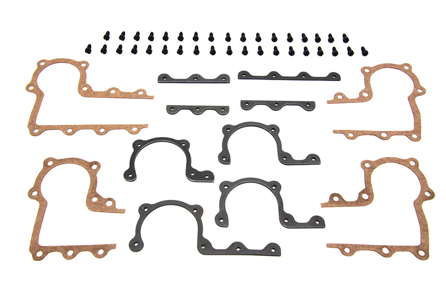 7517-8 - Parkerized Rocker Arm Cover Strip and Gasket