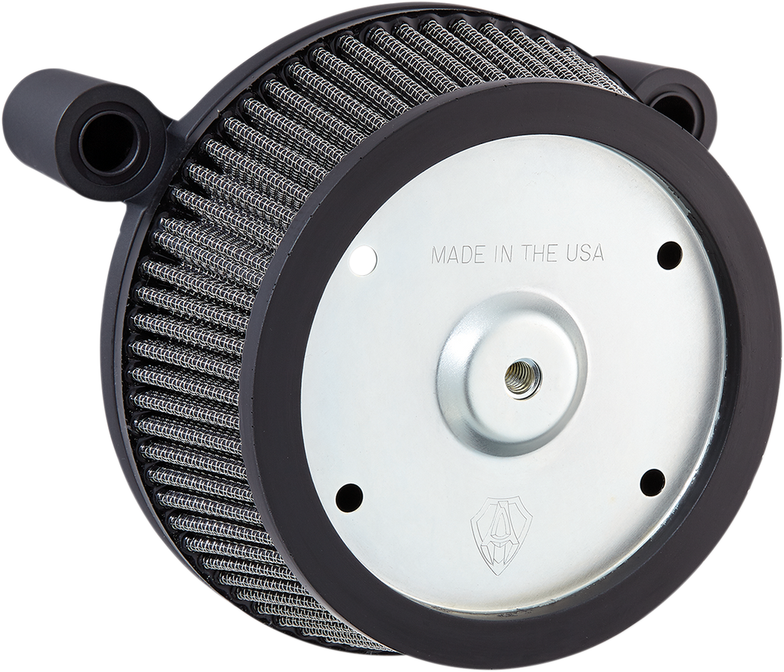 1010-1758 - ARLEN NESS Synthetic Stage-1 Air Cleaner - Black - FLH 50-570