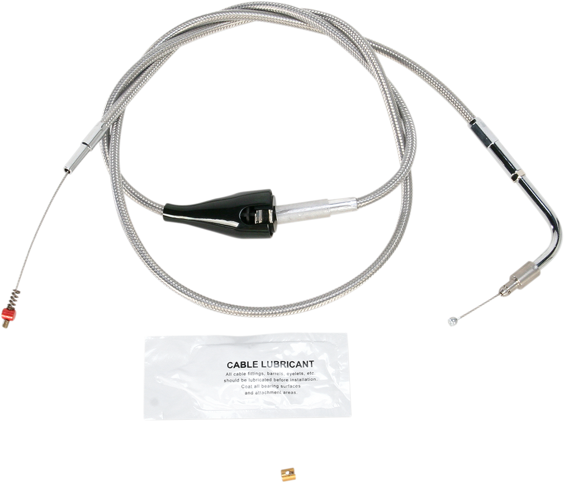 0651-0672 - BARNETT Idle Cable - Cruise - +8" - Stainless Steel 102-30-41001-8