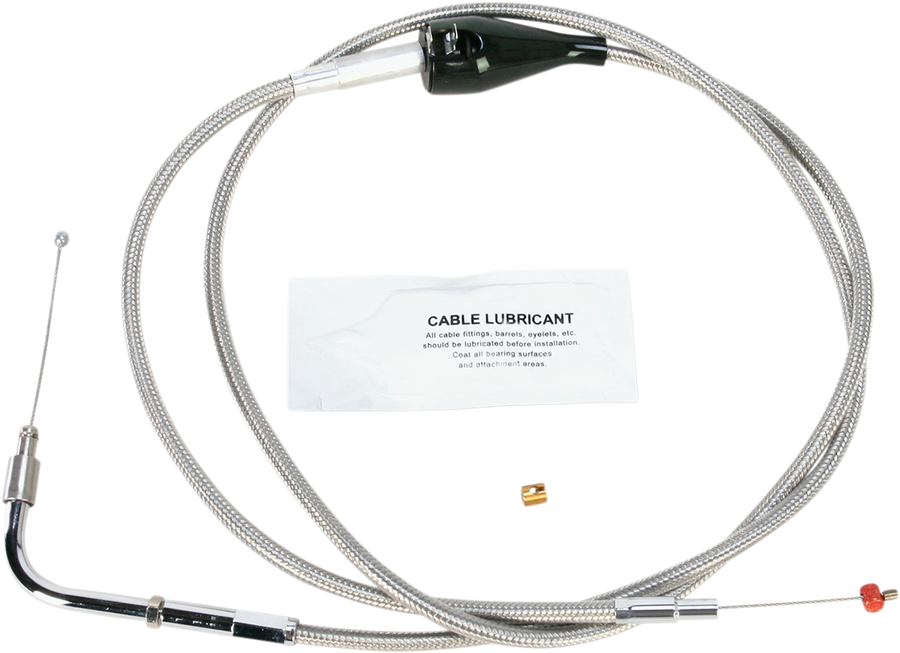 0651-0674 - BARNETT Idle Cable - Cruise - +8" - Stainless Steel 102-30-41004-8