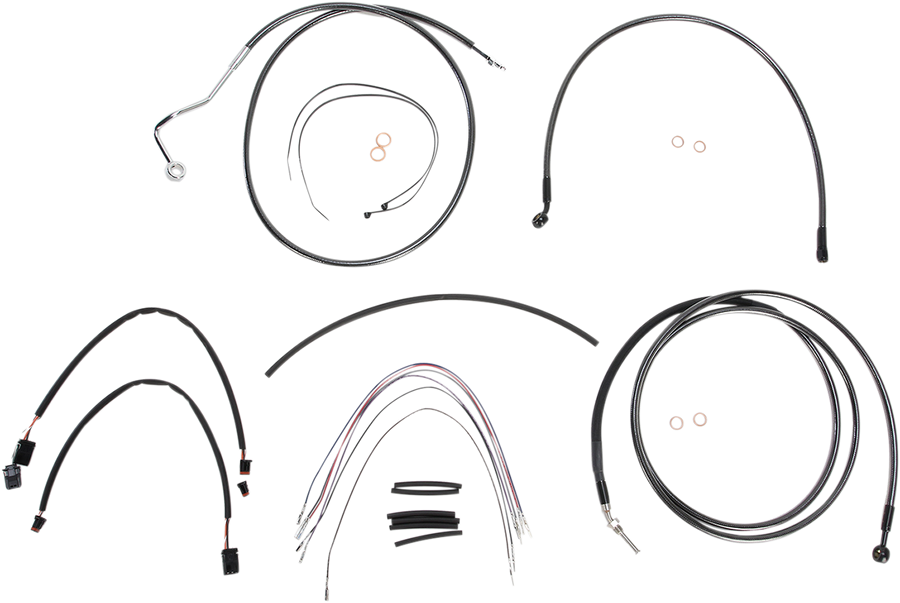 0610-1033 - MAGNUM Control Cable Kit - Black Pearl* 487352