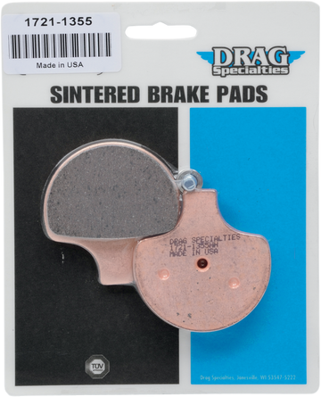 1721-1355 - DRAG SPECIALTIES Sintered Metal Brake Pads - Harley-Davidson FAD94HH