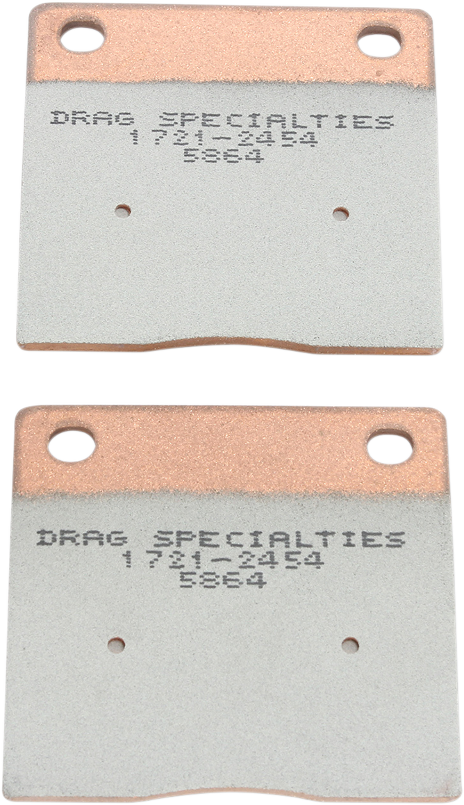 1721-2454 - DRAG SPECIALTIES Brake Pads - HDP304 HDP304