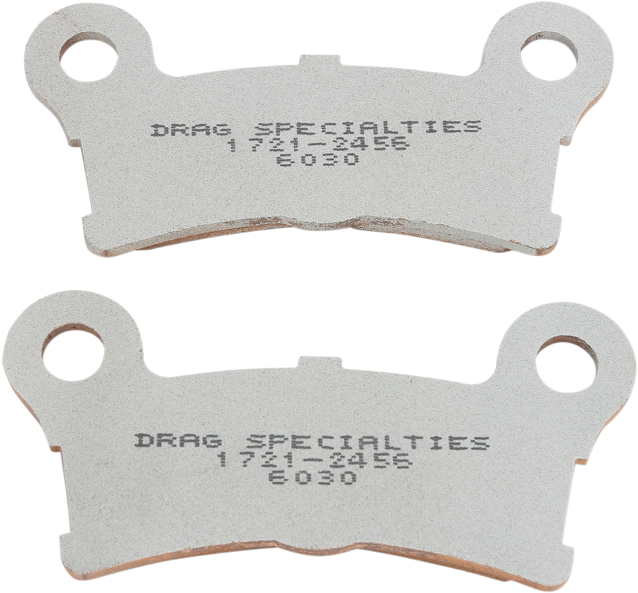 1721-2456 - DRAG SPECIALTIES Sintered Brake Pads - Trike HDP510
