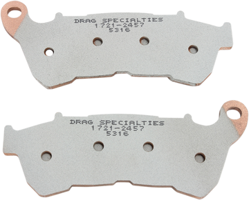 1721-2457 - DRAG SPECIALTIES Sintered Brake Pads - Sportster HDP536