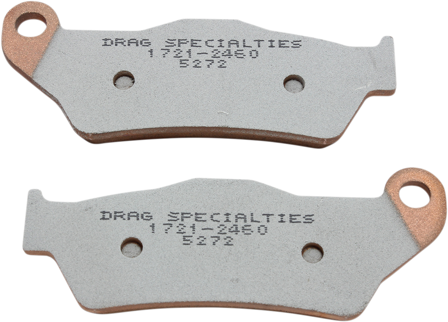 1721-2460 - DRAG SPECIALTIES Sintered Brake Pads - Street XG HDP547