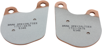 1721-2474 - DRAG SPECIALTIES Premium Brake Pads - HDP907 HDP907