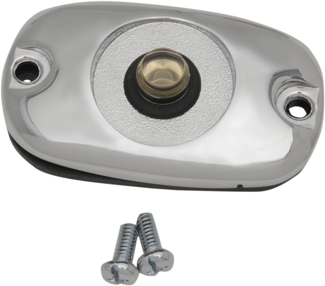 DRAG SPECIALTIES Rear Master Cylinder Cover - Chrome 76290
